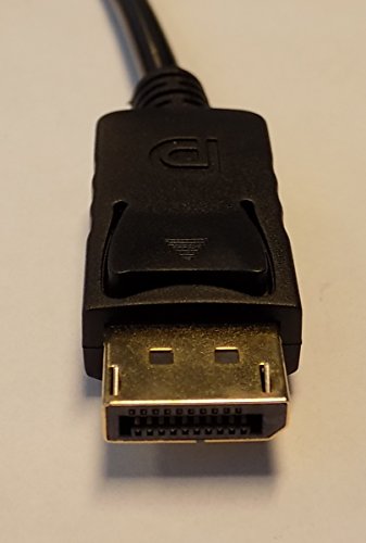 BBT@ | Displayport zu Displayport Verbindungskabel 2 Meter | Stecker zu Stecker | 20 Pin inklusive Audio-Übertragung | Vergoldete Kontakte - 2