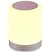 Produktbild GRDE® Neueste Intelligente Drahlose Bluetooth Lautsprecher mit LED Licht, 3 Licht Modus (dunkle, mittlere ,hell), Berührungsempfindliche Steuerung, Unterstützt SD Karte (Rosa) (Rosa)