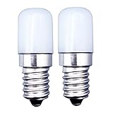 [2 Pièces] E14 Petites Vis Ampoules LED 1.5W Ampoule Remplace 15W Ampoule Halogène Hood Blanc Froid 6000K Non dimmable Low la Chaleur Pour Utilisé Pour Réfrigérateur/Machine à Coudre