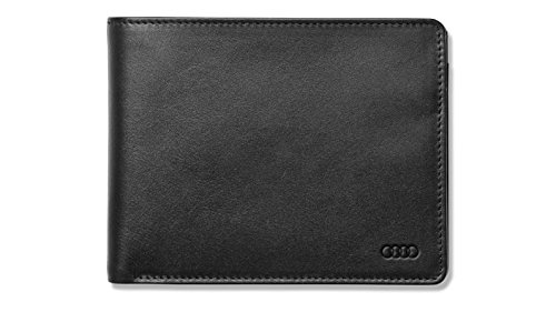 Preisvergleich Produktbild Audi Original Herrenbörse Leder, schwarz 3141700100