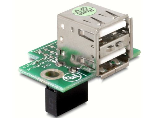 DELOCK MBz USB Pinheader Bu > 2x USB2.0-A Bu H.