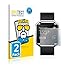 Price comparison product image 2x BROTECT Flex Full-Cover Screen Protector for Fitbit Unisex Fitness Uhr Blaze (crystal-clear, self-Healing, edge to edge, shock absorption, super flexible and super strong)