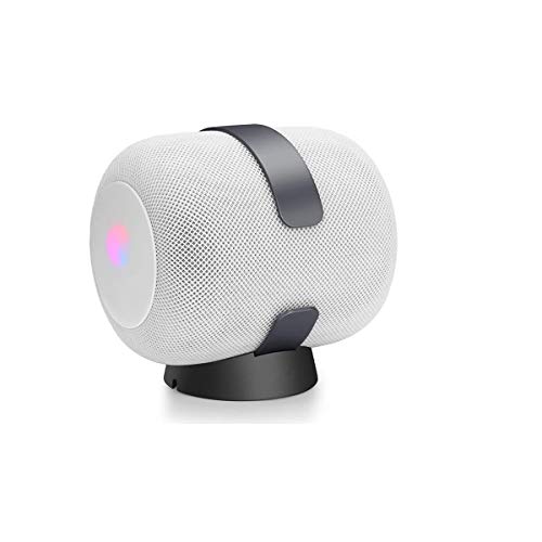LIKDAY Support de Haut-Parleur en Alliage d'aluminium pour HomePod Gris foncé