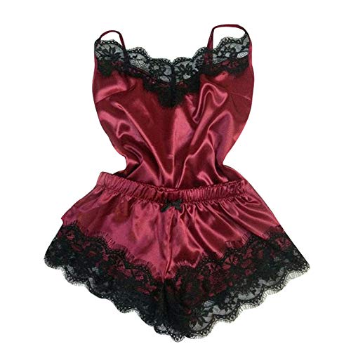 Preisvergleich Produktbild Dessous Reizwäsche COOKDATE2PC Lingerie Women Babydoll Nightdress Nightgown Sleepwear Underwear Setlingerie Reizwäsche Unten Negligee nachtwäsche