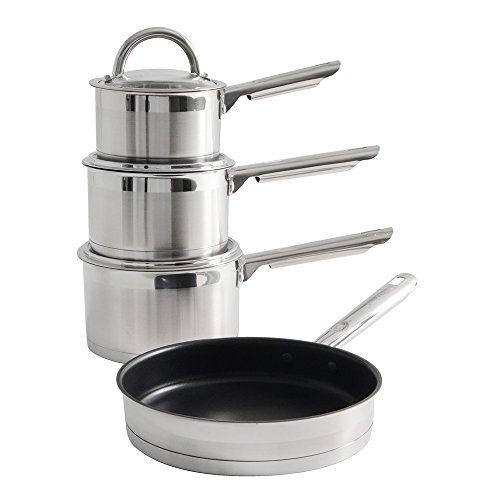 ProCook Professional Steel Cookware Set 4 Piece