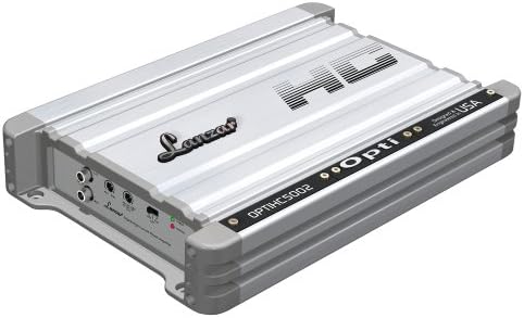 Lanzar OPTIHC5002 2 Channel Digital High Current Full Range Power Amplifier