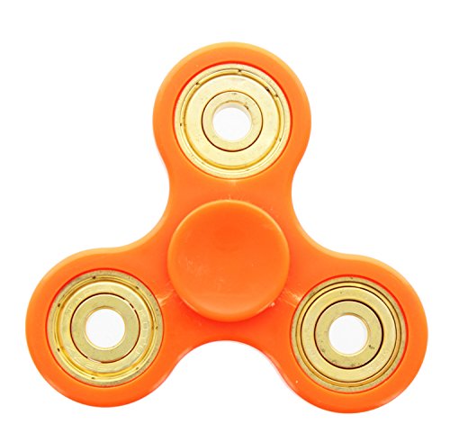 Fidget 3-Prong Hand Spinner: Orange Fidget 3-Prong Hand Spinner: Orange