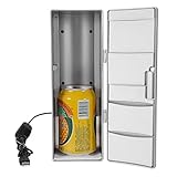 【LEICHT ZU TRAGEN】 Tragbar und kompakt, leicht zu transportieren, ermöglicht diesen Mini-Kühlschrank im Büro, Auto zu verwenden