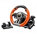 Produktbild Waroomss Racing Wheel Xbox, Rennrad Für PC / PS3 / PS4 / X-ONE, Computerspiel-Lenkrad Mit Pedalen, Echte Vibration