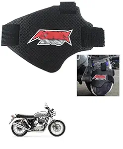 Znee Smart Motorcycle Gear Shift Pad Riding Shoe Cover Antiskid Boot Protector Rubber Gear Shifter Guards for Royal Enfield Interceptor 650