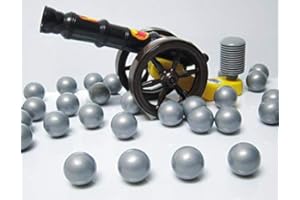 koenig-tom Bällebad24 - Kanone für Bällebad Bälle, Ballkanone Bällebadkanone Kanone Orig. inkl. 50 Kanonenkugeln