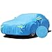 Produktbild YANZHEN Autoabdeckung PKW Halbgarage Auto Abdeckplane Vor Feuchtigkeits-Schnee-Frostkorrosionsstaub Schützen Flammschutzmittel Polyester, 2 Farben (Farbe : Blau, größe : 490x190x150cm)
