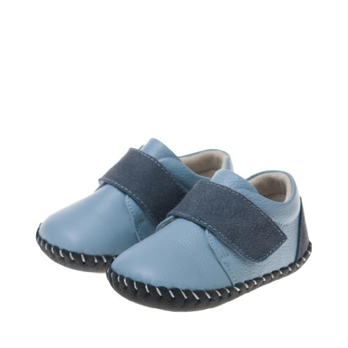 Little Blue Lamb Soft Baby Boys Shoes Blue 12-18 Months
