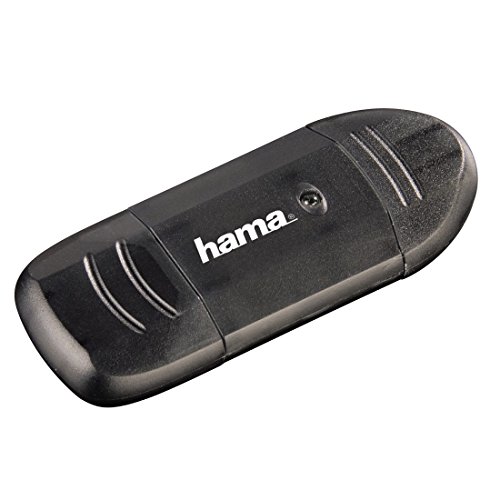 Hama 00114731 6-in-1 Kartenleser (MMC, SD, SDHC, SDXC, USB 2.0) anthrazit/schwarz - 2