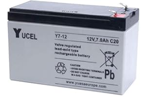 Yucel - Lead Yucel 12V 7Ah Y7-12 battery - Y7-12