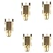 Produktbild IPOTCH 5 Stk. MMCX Verbinder aus Kupfer für Shure SE215 / SE315 / SE425 / SE535 , Ca. 8 mm / 0,31 Zoll - Männlich