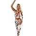 Produktbild Yoga Leggings Blumen Fitness Damen Hose Sommer, Kingprost-Yoga Frauen High Elastic Yoga Hosen Hot Yoga Leggings Sport Strumpfhose Leggings Joggen Pants (M, Schwarz)