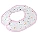 Pink Toddler Infant Burp Cloth Bibs Waterproof Saliva Towel For 0-3 Years Old Pack of 5