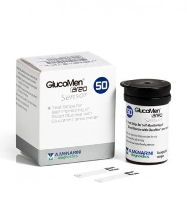 Menarini Glucomen Areo Sensori Per Analisi Della Glicemia 50 Pezzi