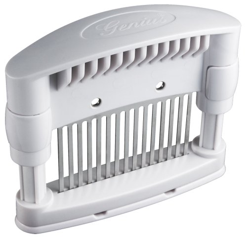 Genius 15064 Fleischzartmacher mit 15 Klingen weiß