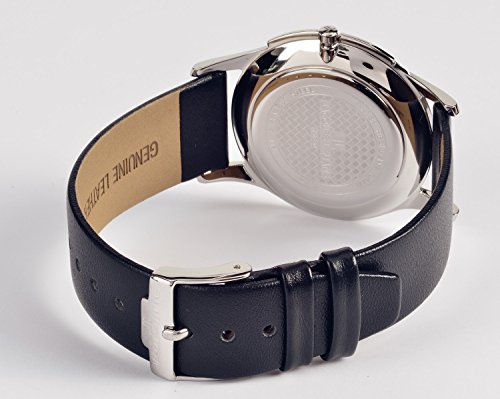 Jacques Lemans Unisex-Armbanduhr London Analog Quarz Leder 1-1850D Jacques Lemans Unisex-Armbanduhr London Analog Quarz Leder 1-1850D