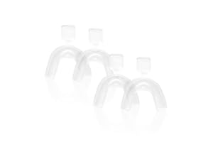 WHITE FIRST - Gouttière dentaire pour blanchiment des dents - Deux paires de Gouttières dentaires thermo-déformable [ Blanchiment dentaire ]