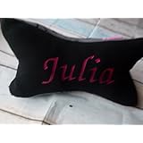 Leseknochen Nackenstütze Nackenrolle Buchstütze Relaxing Neck Pillow Tabletstütze Lagerungskissen Namenskissen Namen Individualisierung Paris Eiffelturm