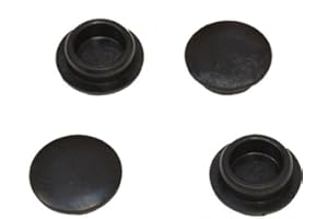 FKAnhängerteile 4 x Knott Stopfen für Knott Ankerplatte für Sichtloch Ø 12 mm, Knott Nr. 44569.03