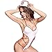 Produktbild LHKAVE Erwachsene Frauen sexy Krankenschwester kostüm Halter Bodysuit Damen erotische hohl Backless Verband Porno Spiele Outfit für Club mädchen,L