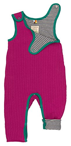 loud + proud Unisex Baby 543 Full Footies, Purple (fuchsia Fu), 18-24 months (Manufacturer size: 86/92)