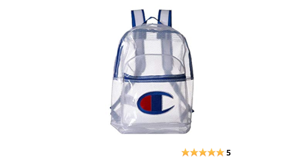 champion clear backpack