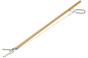 EPICING Flora Greifzange "Greifboy" 85cm mit Holzstiel, Beige, 85.5 x 12 x 2.5 cm