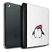 Produktbild Stuff4® PU-Leder Hülle/Case/Brieftasche für Apple iPad Air 2 Tablet/Glücklicher Wolliger Hut Muster/Süßer Doodle Pinguin Kollektion