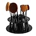 Makeup Brush,Vidlan 10 Hole Oval Makeup Brush Holder Drying Rack Organizer Cosmetic Shelf Tool