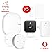 Produktbild Vodafone V-Home Safety Starter Kit (XL), SmartThings-Hub (Connect Home Pro AC2600), Kamera, 2x Rauchmelder, Sirene, 5x Mehrzwecksensor & V-Home Service (24 Monate Laufzeit)