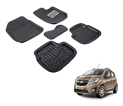 Auto Hub Premium 3D Car Mats For Chevrolet Beat - Black RS.899 (33.00% Off) - Amazon