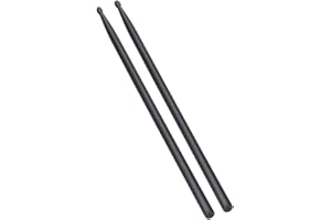 Qeunrtiy 1 Paar 5A Karbon Trommelstöcke Rutschfeste professionelle Trommelstöcke Musik instrument Schlagzeug Zubehör