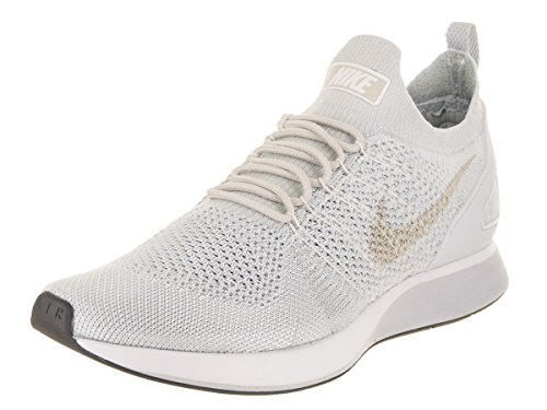 Nike Mens Air Zoom Mariah Flyknit Racer Pure Platinum Dark