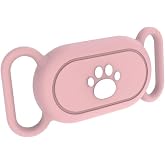CaseOnn Galaxy SmartTag 2 Kılıf Evcil Hayvan İ&ccedil;in Boyun Tasma Aparatı Pembe