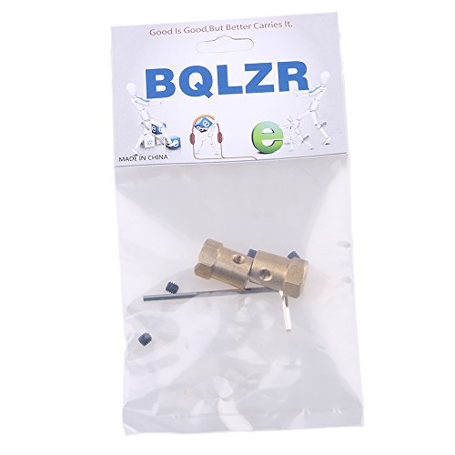 BQLZR Hexagon 3mm Adapter Messing Motor Adapter Verbinder 2er Pack - 6