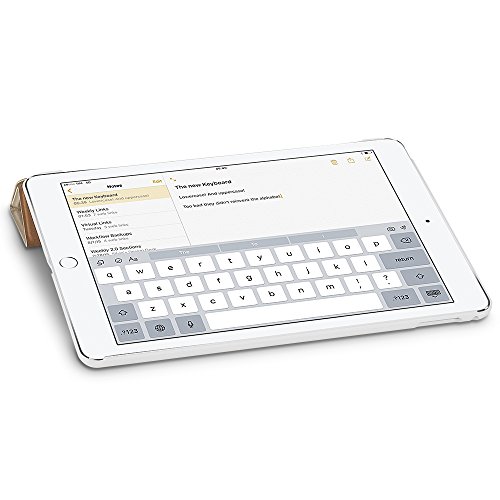 iPad Air 2 Hülle, EasyAcc Ultra Slim Cover Schutzhülle Bumper Lederhülle mit Standfunktion / Auto Sleep Wake Up Funktion für iPad Air 2 2014 Modell Number A1566/ A1567 – Gold, Ultra Slim - 7
