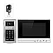 Produktbild Masterein V70RM-IDS Video-türsprech Video Intercom Monitor Nachtsicht Türklingel Kamera Code ID Karte Entsperren für Haus Büro Wohnung Silber 230*165*20mm