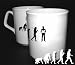 Produktbild Akkordeon Akordeonspieler Ziehharmonika Evolution BÜROTASSE BUEROTASSE TASSE KAFFETASSE MUG