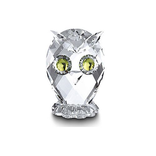 Preisvergleich Produktbild Swarovski Kristallfiguren Mini-Eule 10014