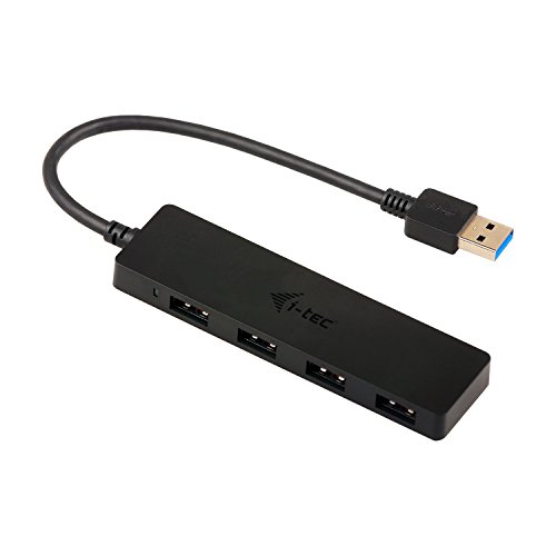 i-tec USB 3.0 Slim Passive HUB 4 Port ohne Netzadapter, für Notebook, Ultrabook, Tablet, PC, Unterstützen Win und Mac OS i-tec USB 3.0 Slim Passive HUB 4 Port ohne Netzadapter, für Notebook, Ultrabook, Tablet, PC, Unterstützen Win und Mac OS