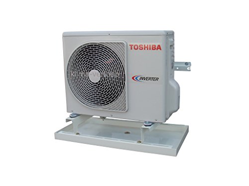 Kondensatwanne Stahl pulverbeschichtet für Klimageräte oder Wärmepumpen 1100x400x50mm