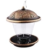 Yinuneronsty Maison Transparente Accrochante De Panneaux Transparents Antipluie De Conducteur Extérieur D'oiseau