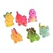 Produktbild Toyvian 6 STÜCK Badespielzeug Set Kinder Cartoon Dinosaurier Badewanne Wasser Spray Squeeze Schwimmende Spielzeug für Baby Kleinkinder