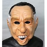 The Rubber Plantation TM 619219292610 Richard Nixon Ex President Latex Mask American Fancy Dress Full Head Costume Accessory,