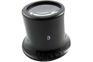 Oryginalna lupa do okularów Swiss Bergeon No.4422 #3 Mag 3,3 x opaska na oczy zegarek i narzędzie do naprawy biżuterii